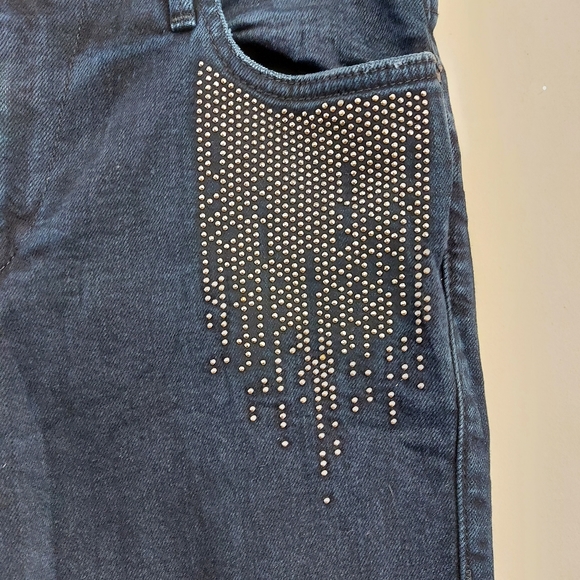 True Religion Halle Super Skinny Brand Jeans with studded detail - Picture 7 of 16